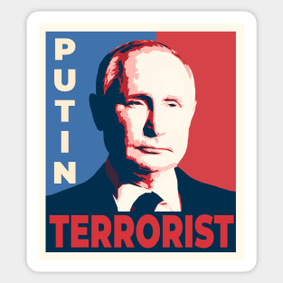 putin portrait Sticker